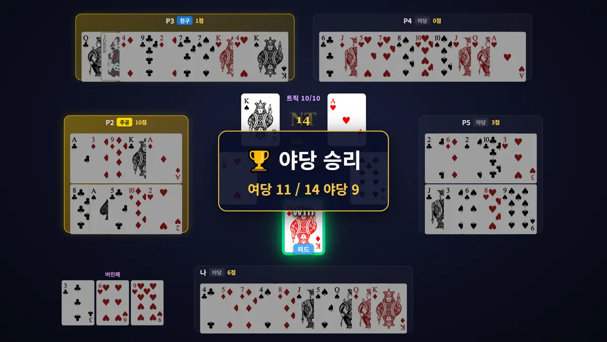 결과 — 11:9 공약 저지 장면