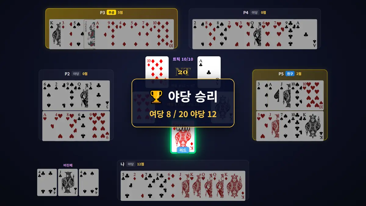 결과 — 8:12 백런 장면